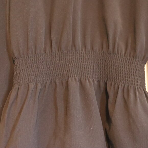 Ann Taylor Factory Lined Open Front Cinched Elastic Back Belt Tie Blazer XL - Picture 8 of 16